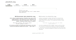 Desktop Screenshot of plastick.org