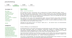 Desktop Screenshot of blog.plastick.org